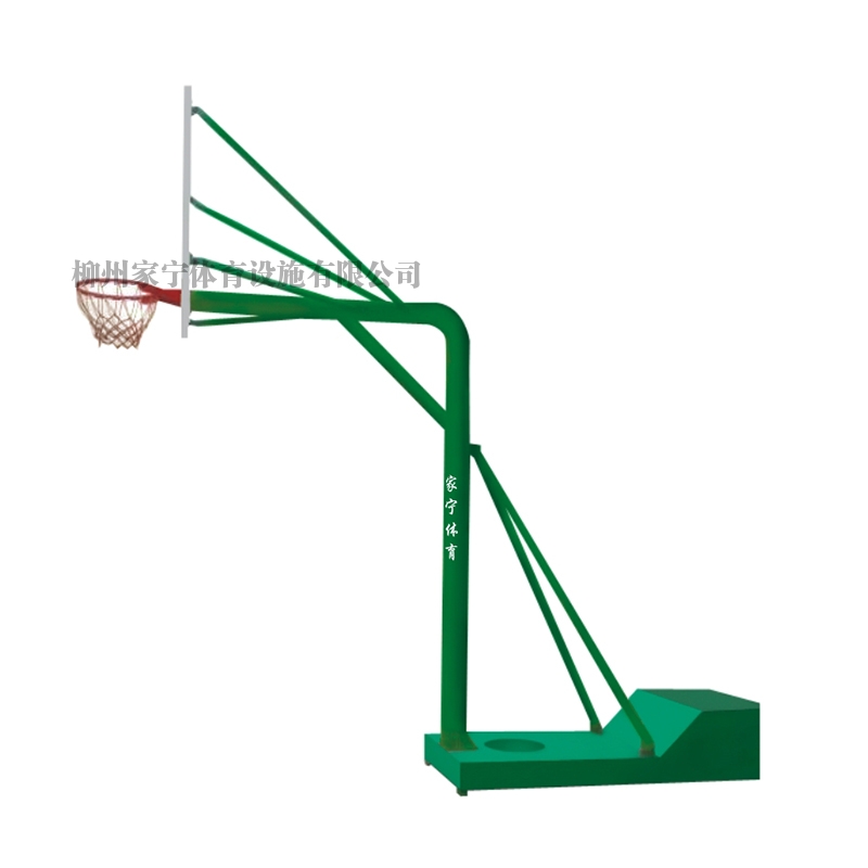 池州JN-A6 底桶圆管移动式篮球架