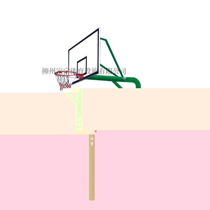 泰安JN-A11 埋地式篮球架 管径Φ140